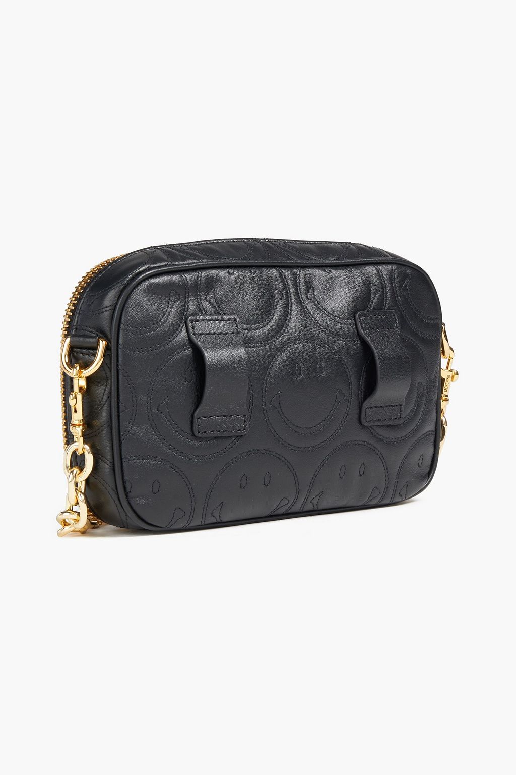 MOSCHINO Wandelbare Gürteltasche aus gestepptem Leder