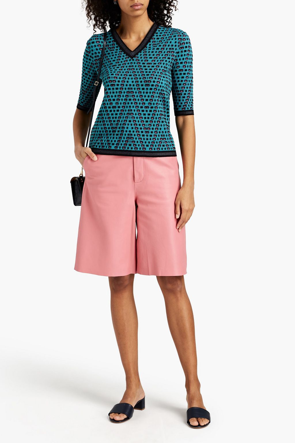 M MISSONI Jacquard-knit top