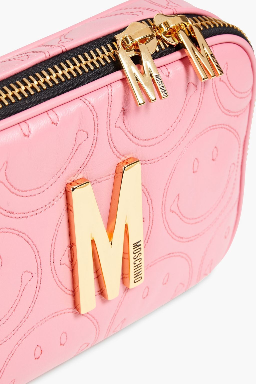 MOSCHINO Convertible quilted leather belt bag
