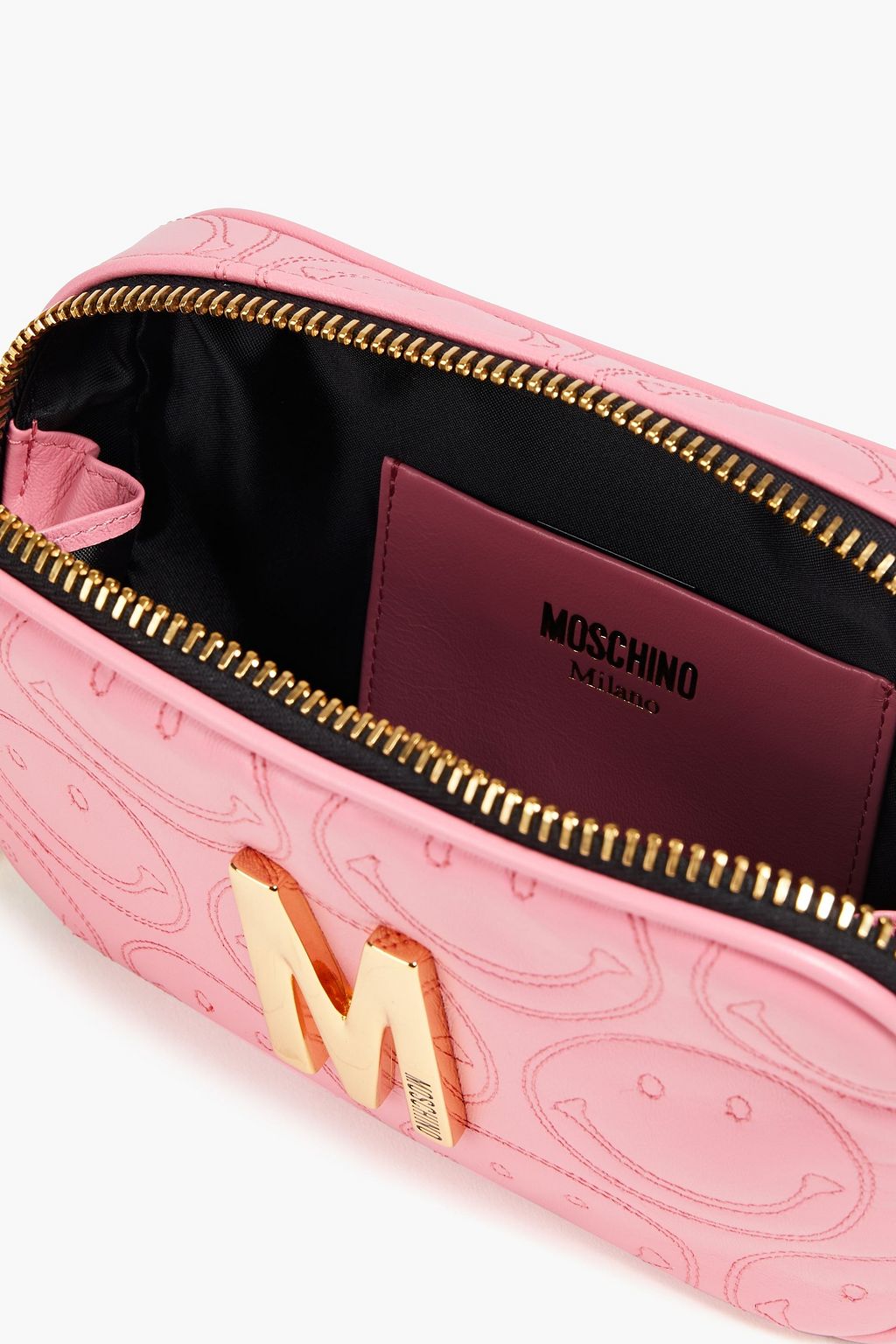 MOSCHINO Convertible quilted leather belt bag