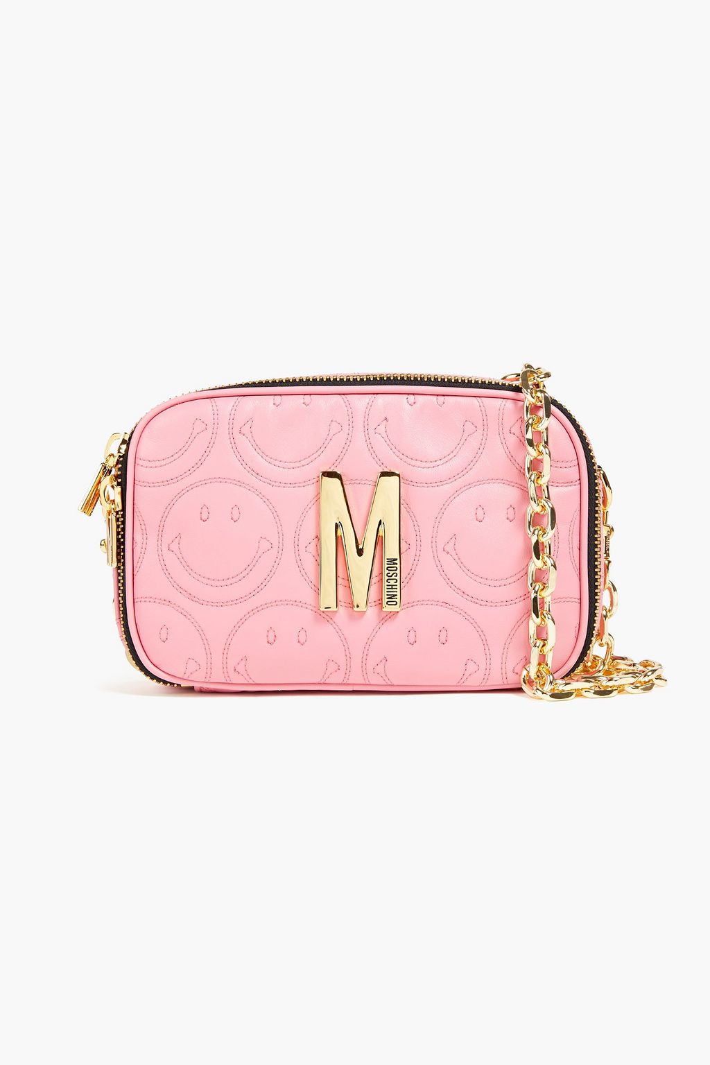 MOSCHINO Convertible quilted leather belt bag