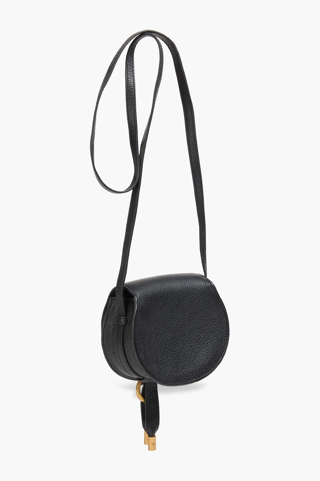 CHLOÉ Marcie pebbled-leather cross-body bag