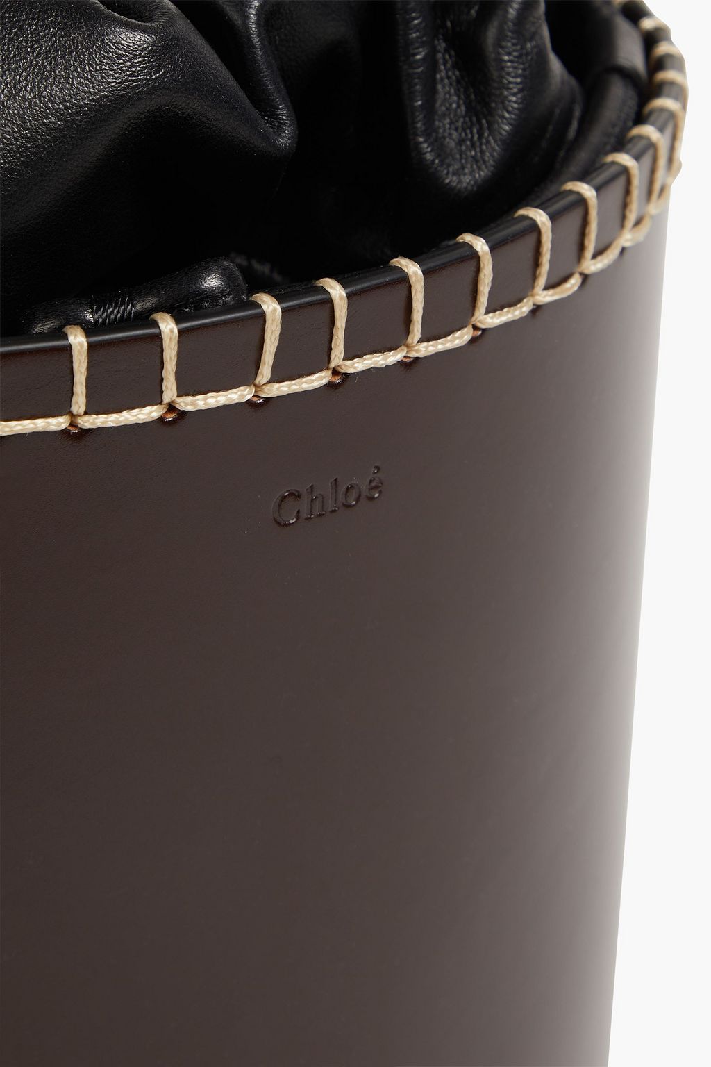 CHLOÉ حقيبة باكيت مصنوعة من الجلد