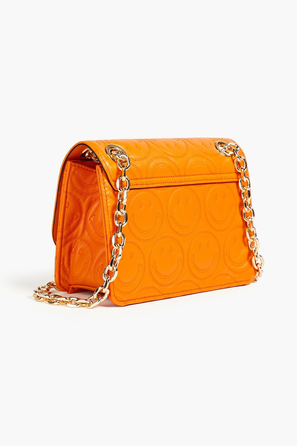 MOSCHINO Schultertasche aus gestepptem Leder