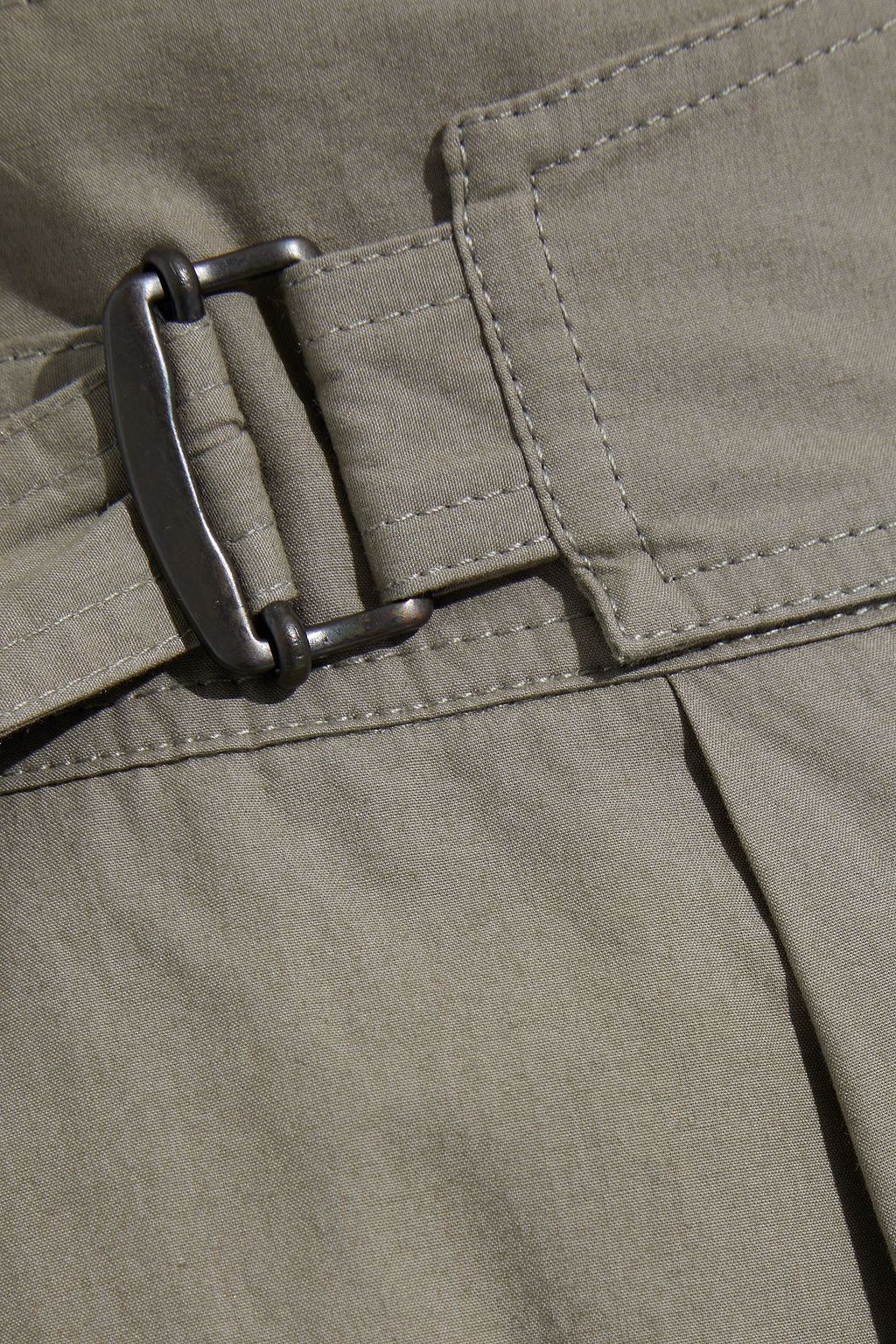 ISABEL MARANT Pierson pleated cotton tapered pants