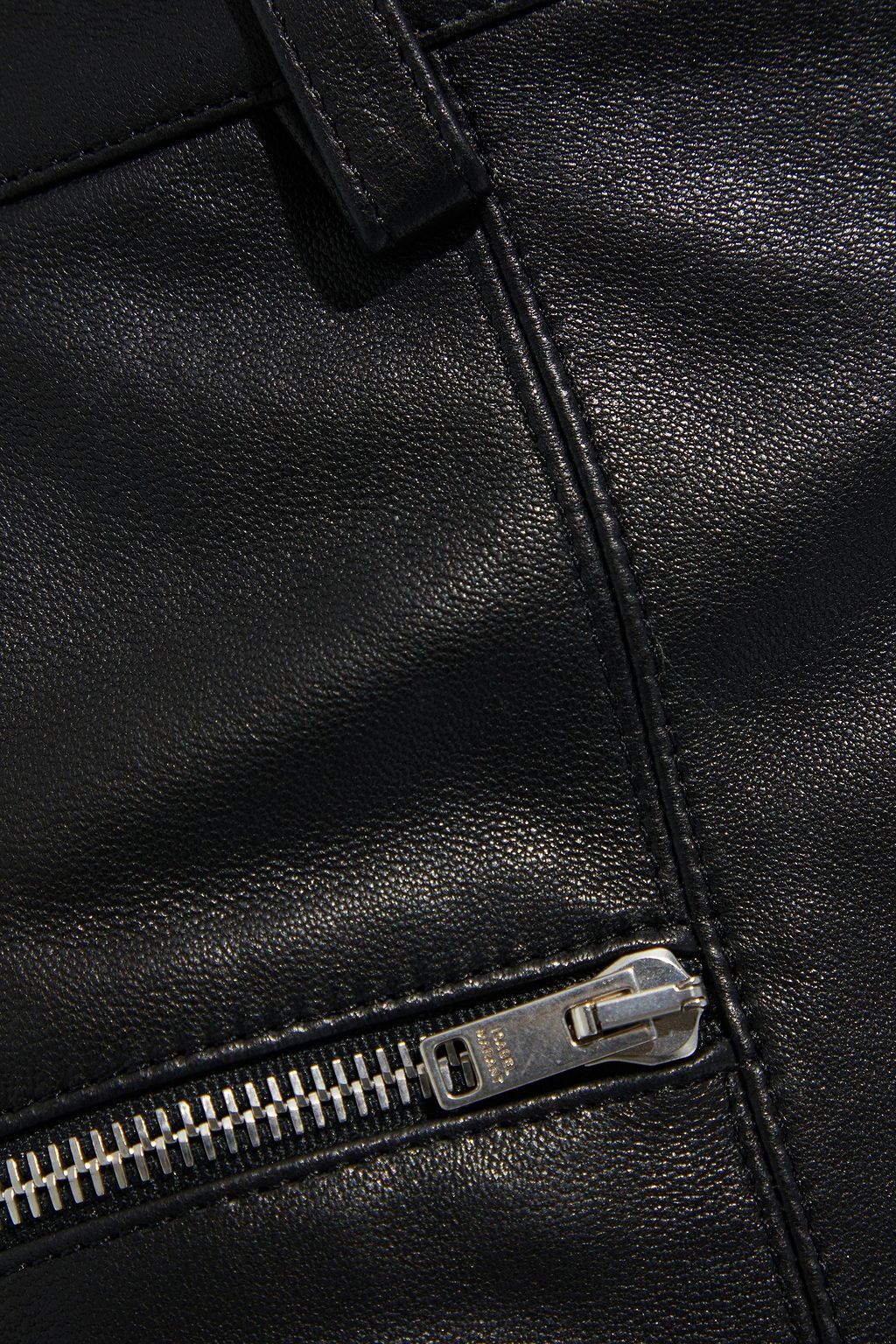 ISABEL MARANT Cedar leather shorts