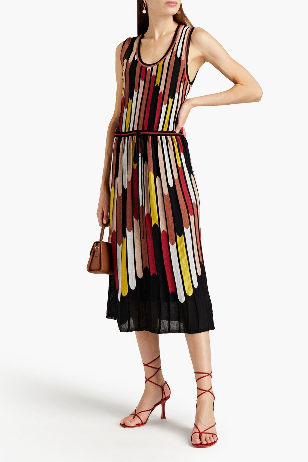 M MISSONI Knitted midi dress