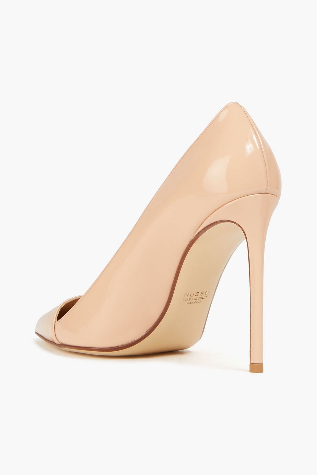 FRANCESCO RUSSO Patent-leather pumps