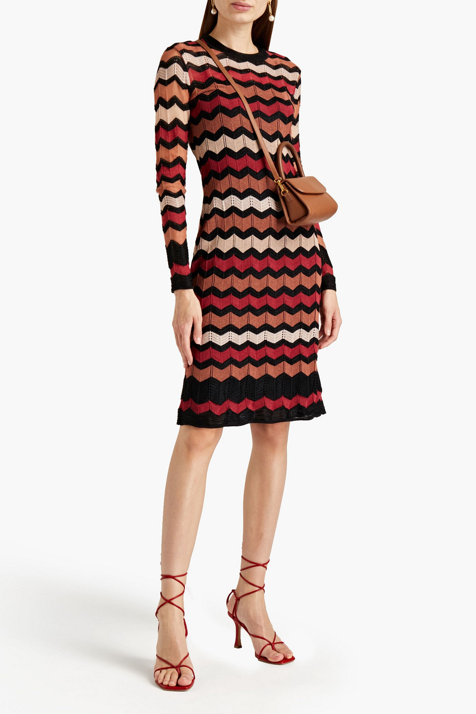 M Missoni Crochet-knit Dress