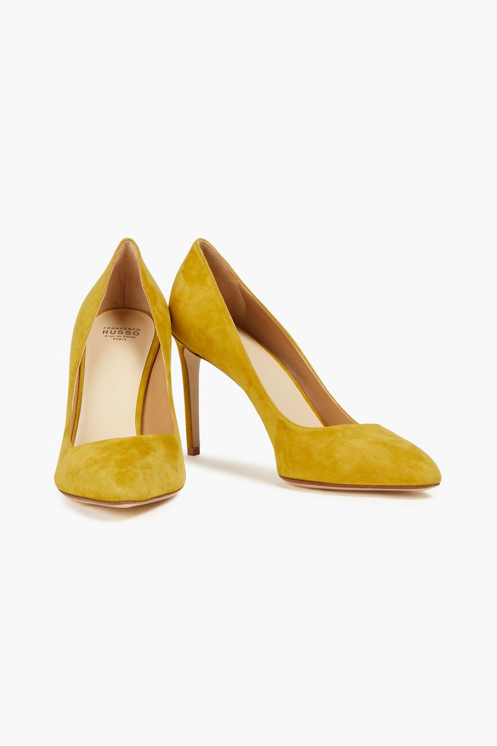 FRANCESCO RUSSO Suede pumps