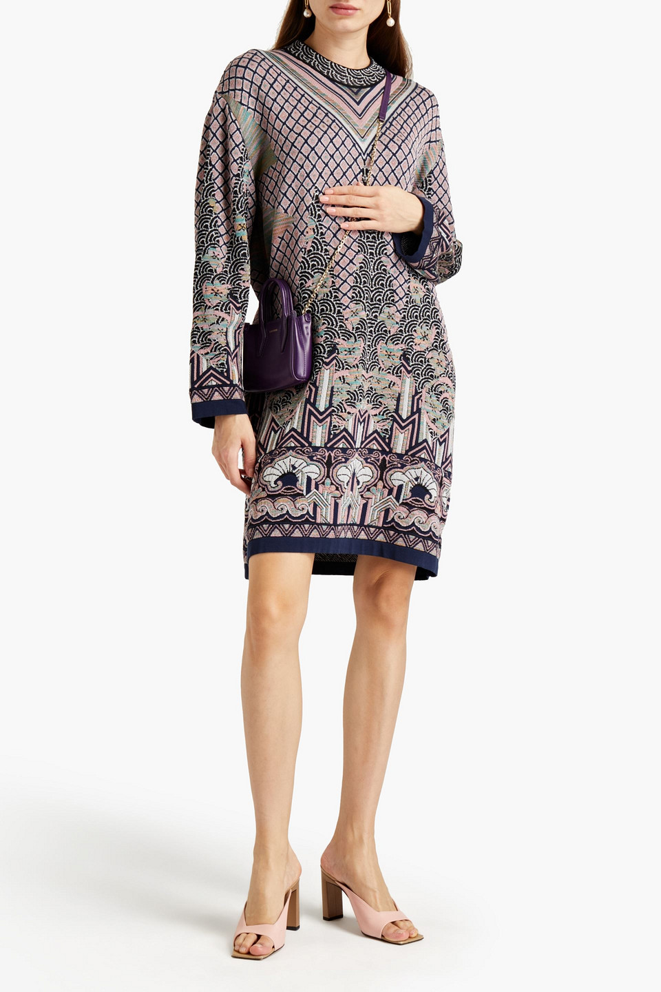 M Missoni Jacquard-knit Dress