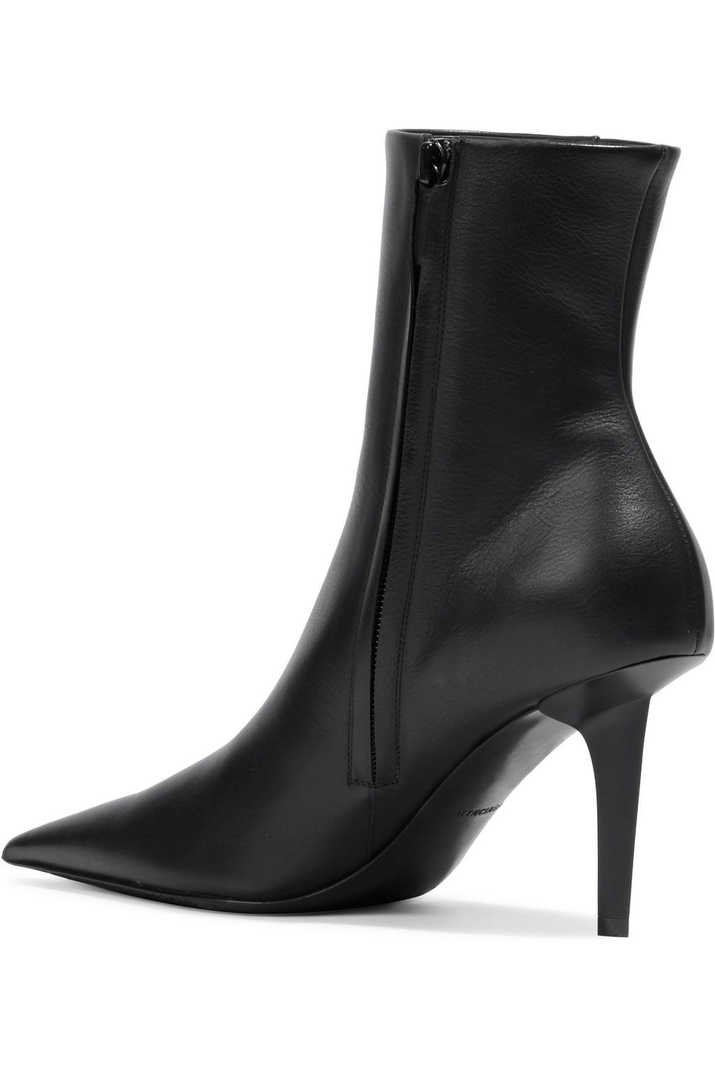 BALENCIAGA Knife leather ankle boots