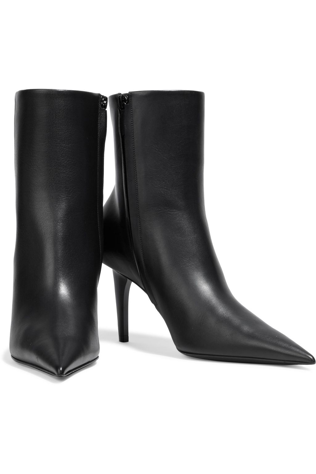 BALENCIAGA Knife leather ankle boots