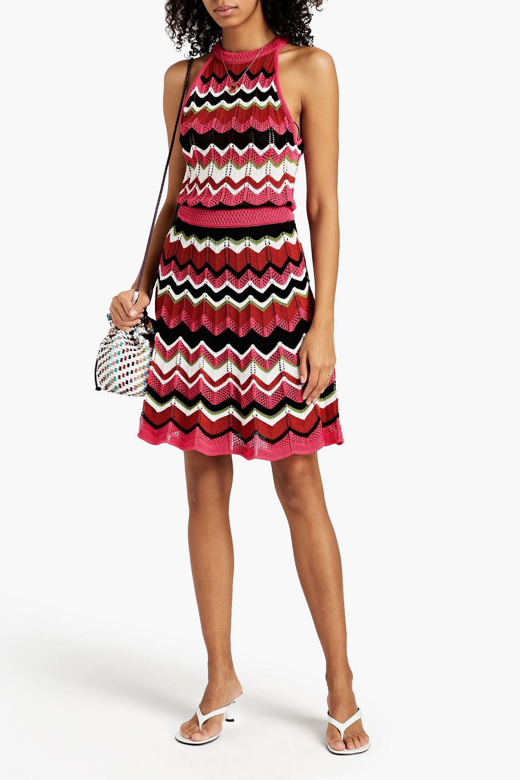 M MISSONI Crochet-knit dress