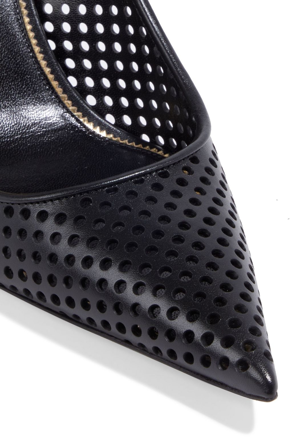 TOM FORD Perforated leather pumps