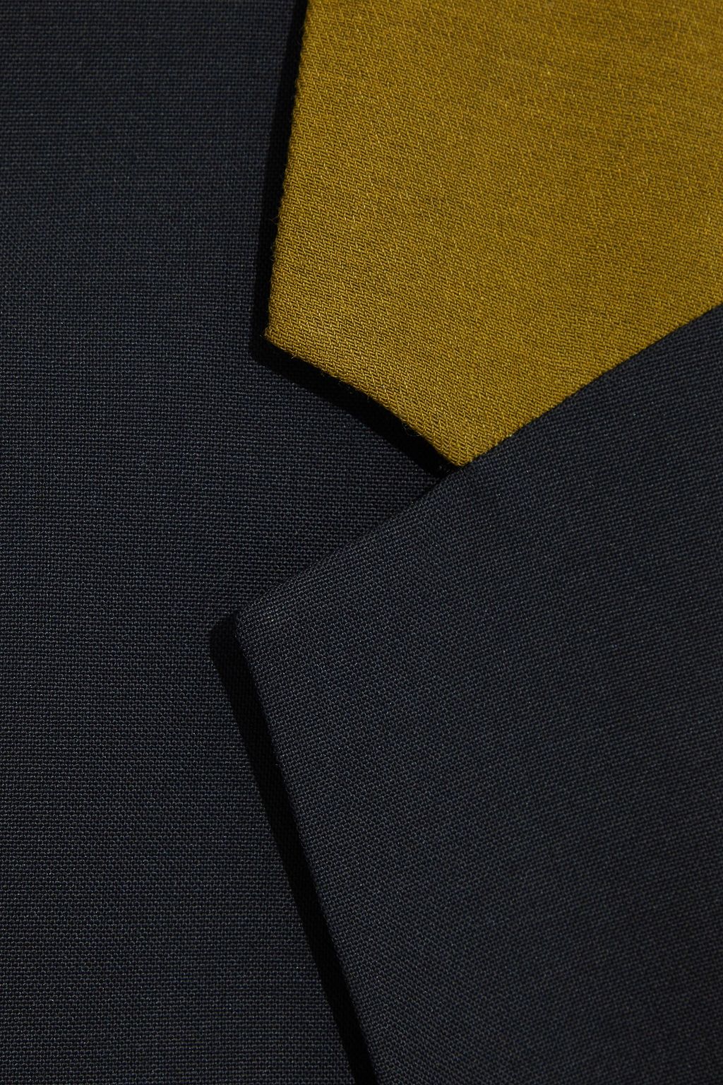 ROKSANDA Paola belted two-tone grain de poudre and twill vest