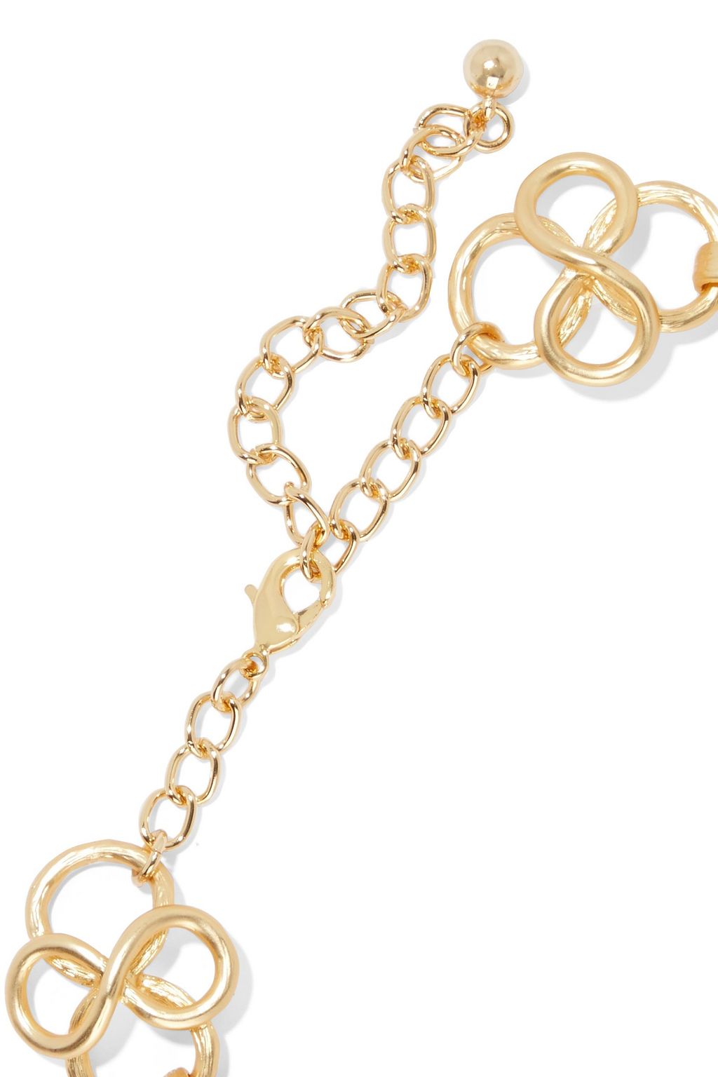 KENNETH JAY LANE 22 KT. vergoldete Kette
