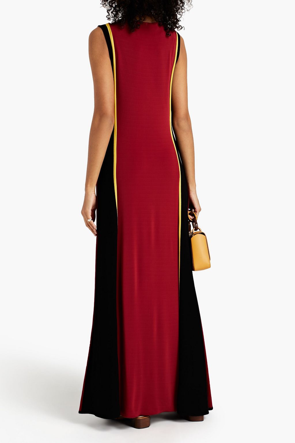 M MISSONI Paneled jersey maxi dress