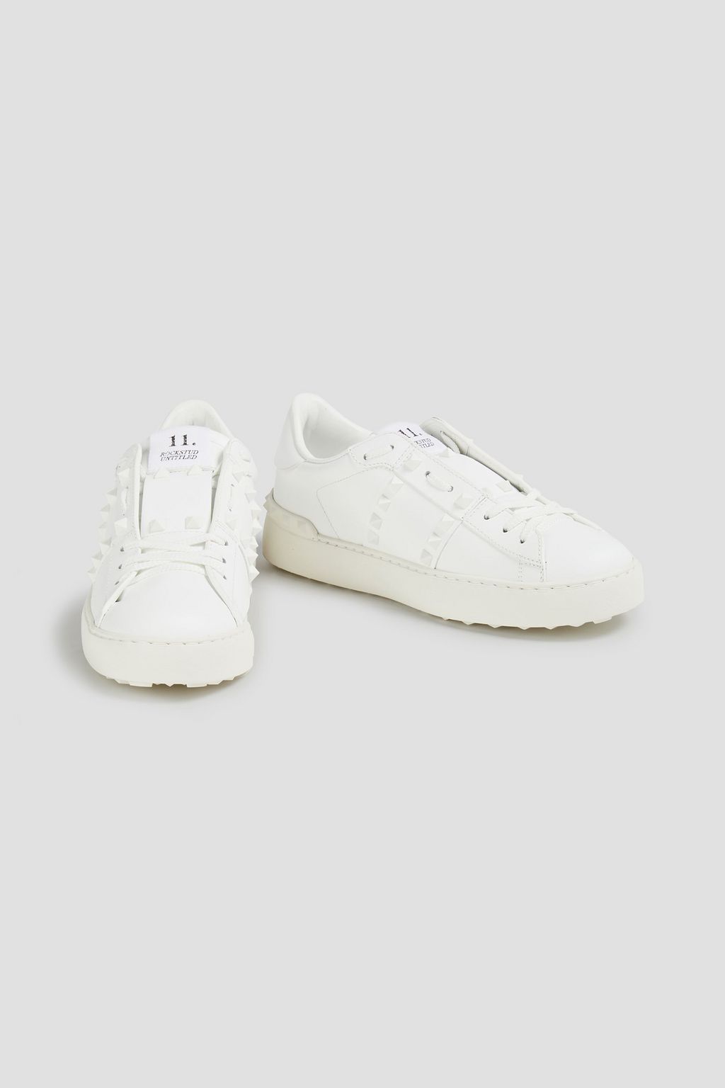 VALENTINO GARAVANI Rockstud leather sneakers