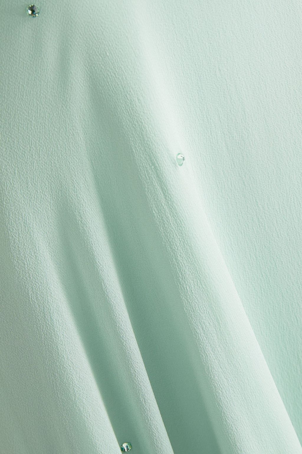 JENNY PACKHAM Cape-effect crystal-embellished silk-chiffon gown