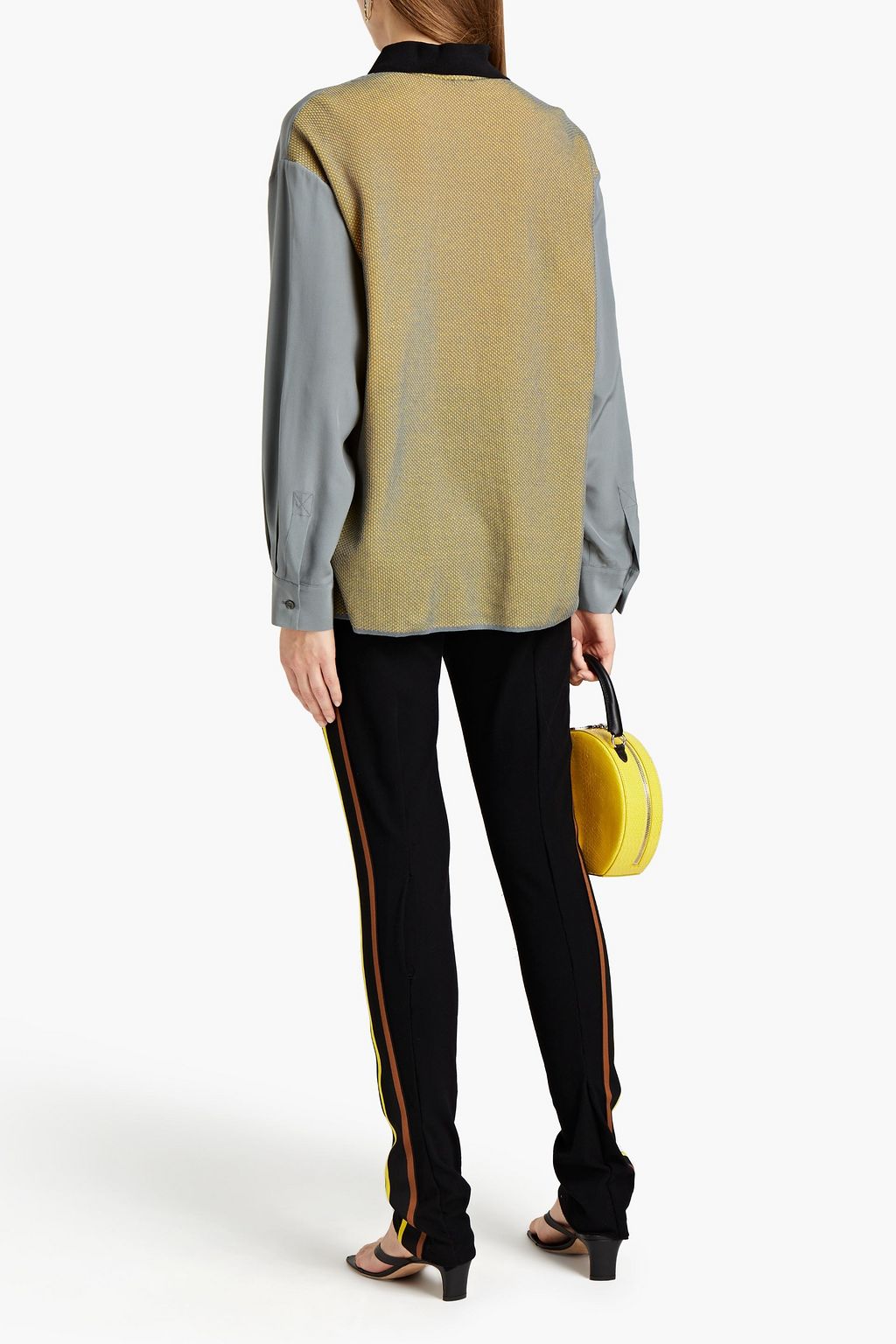 M MISSONI Striped jersey slim-leg pants