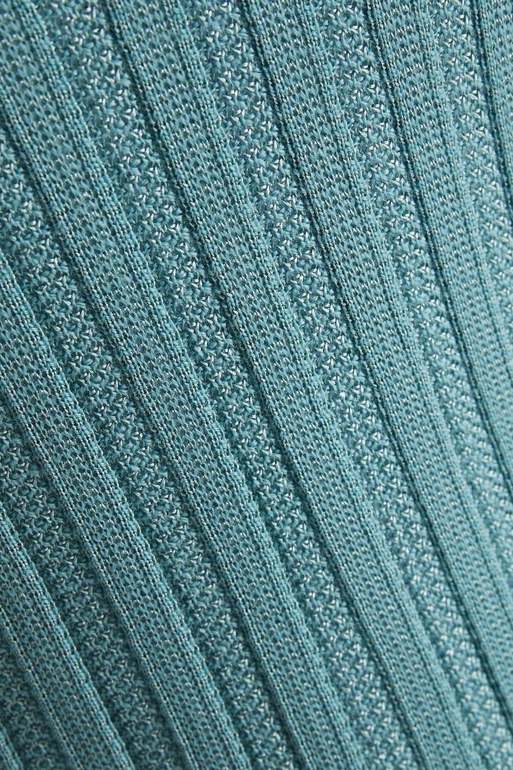 M MISSONI Ribbed-wool-blend top