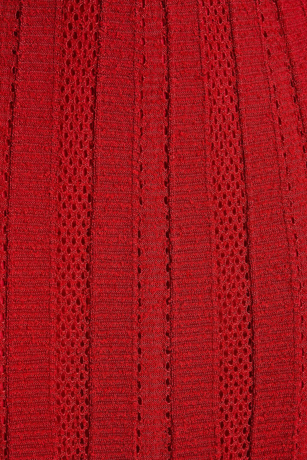 M MISSONI Crochet-knit maxi skirt