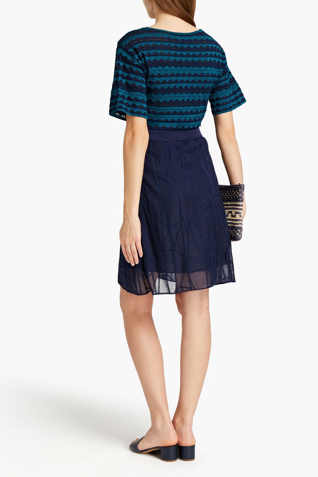 M MISSONI Crochet-knit skirt