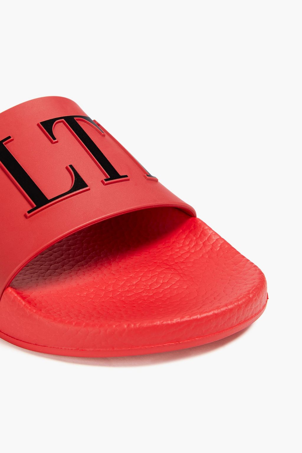 VALENTINO GARAVANI Logo-print rubber slides