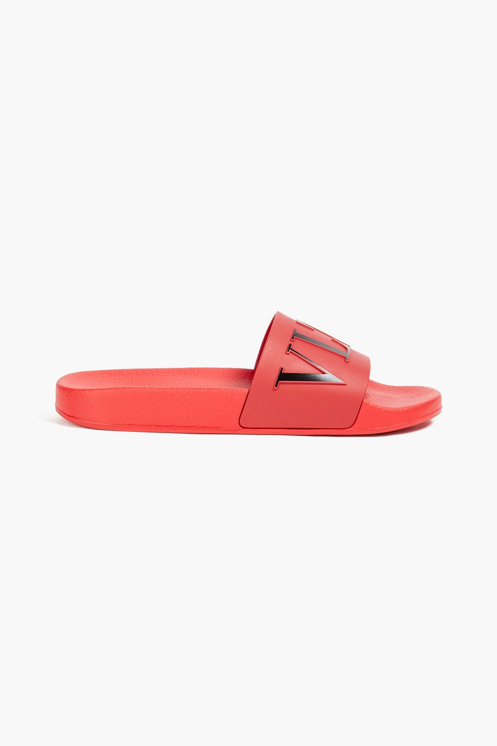 VALENTINO GARAVANI Logo-print rubber slides | THE OUTNET