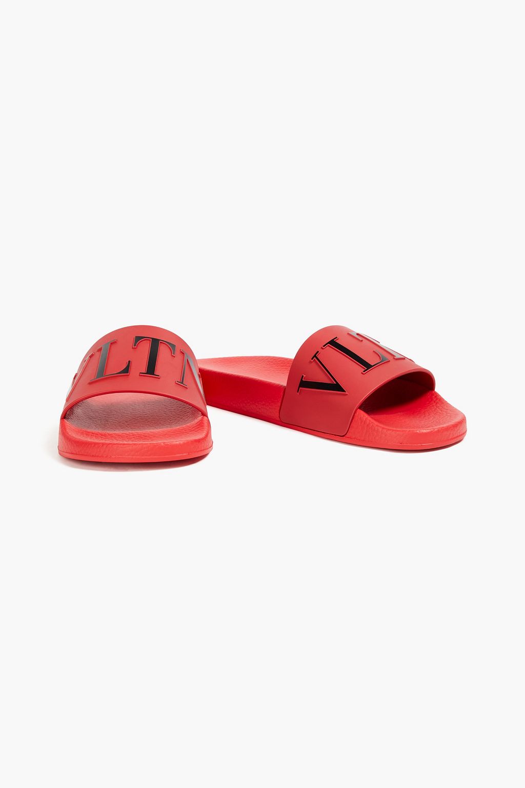 VALENTINO GARAVANI Logo-print rubber slides