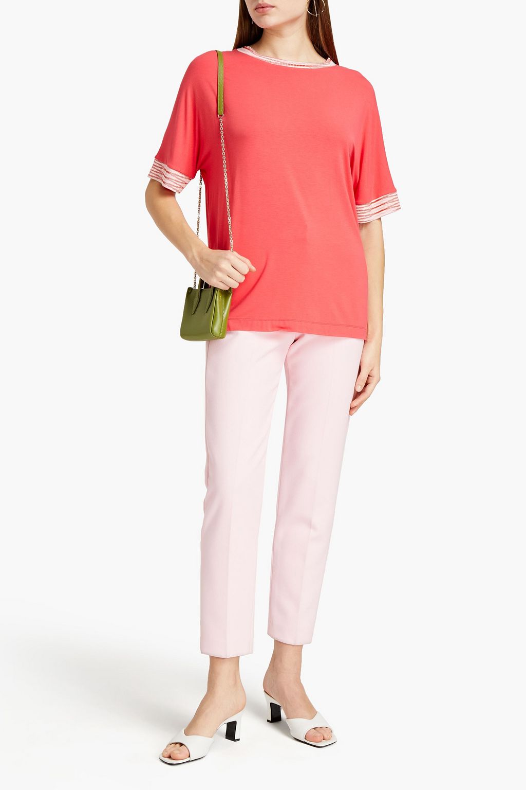 M MISSONI Stretch-jersey top