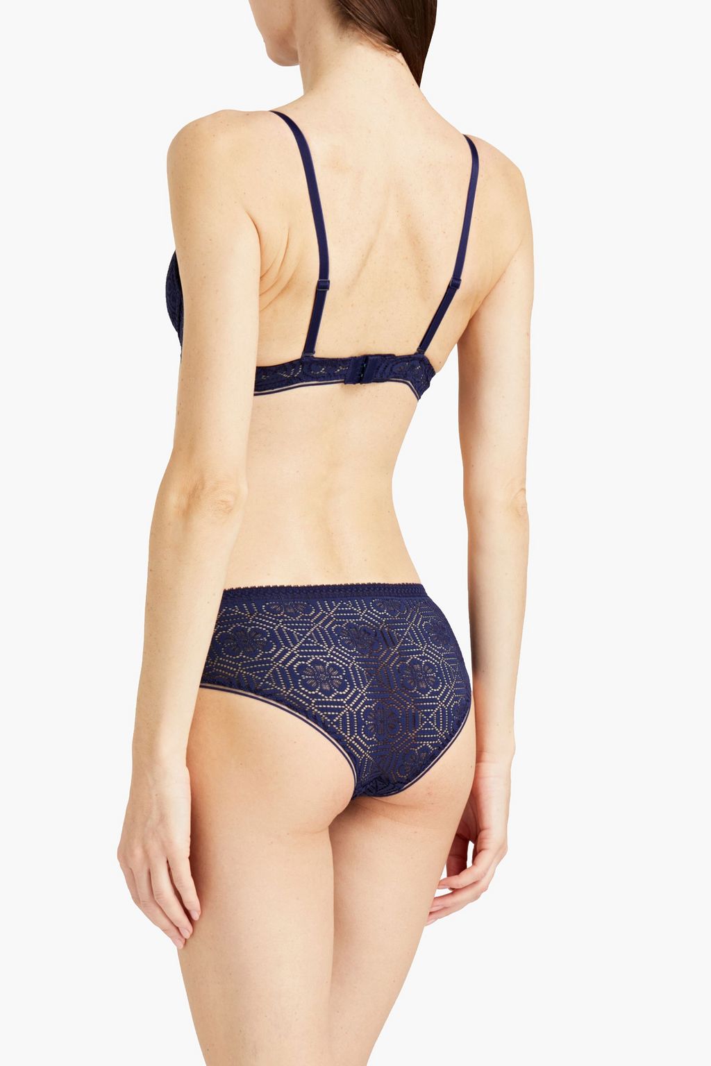 SIMONE PÉRÈLE Lace mid-rise briefs