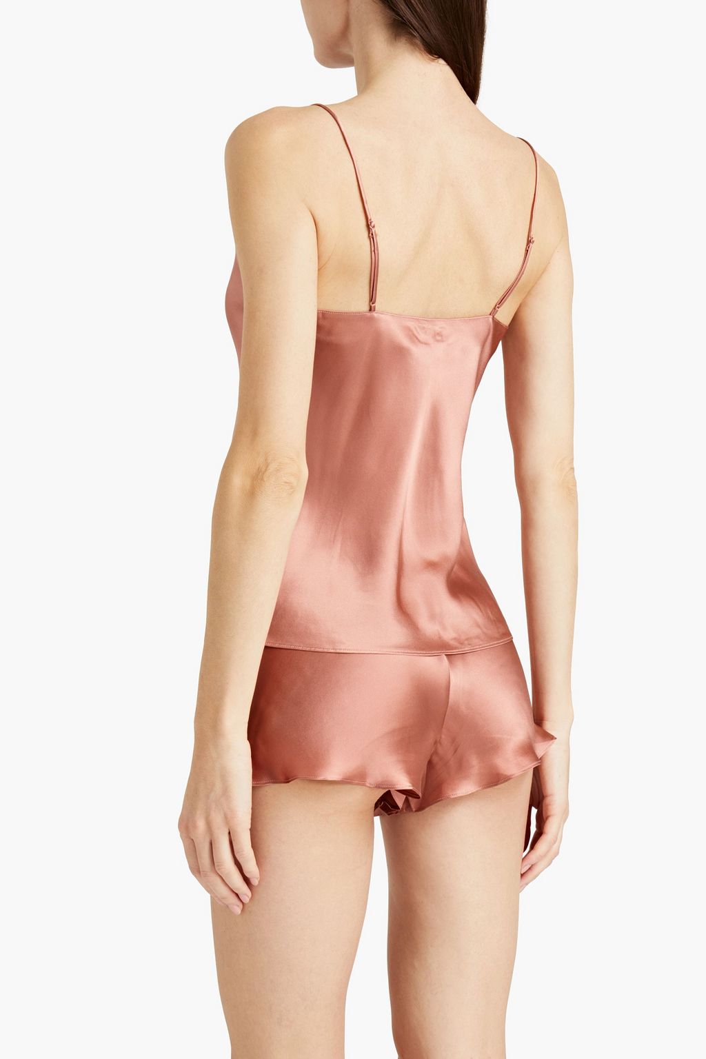 SIMONE PÉRÈLE Silk-satin camisole