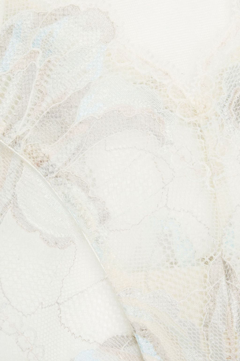 CALVIN KLEIN Tulle-paneled stretch-lace low-rise briefs