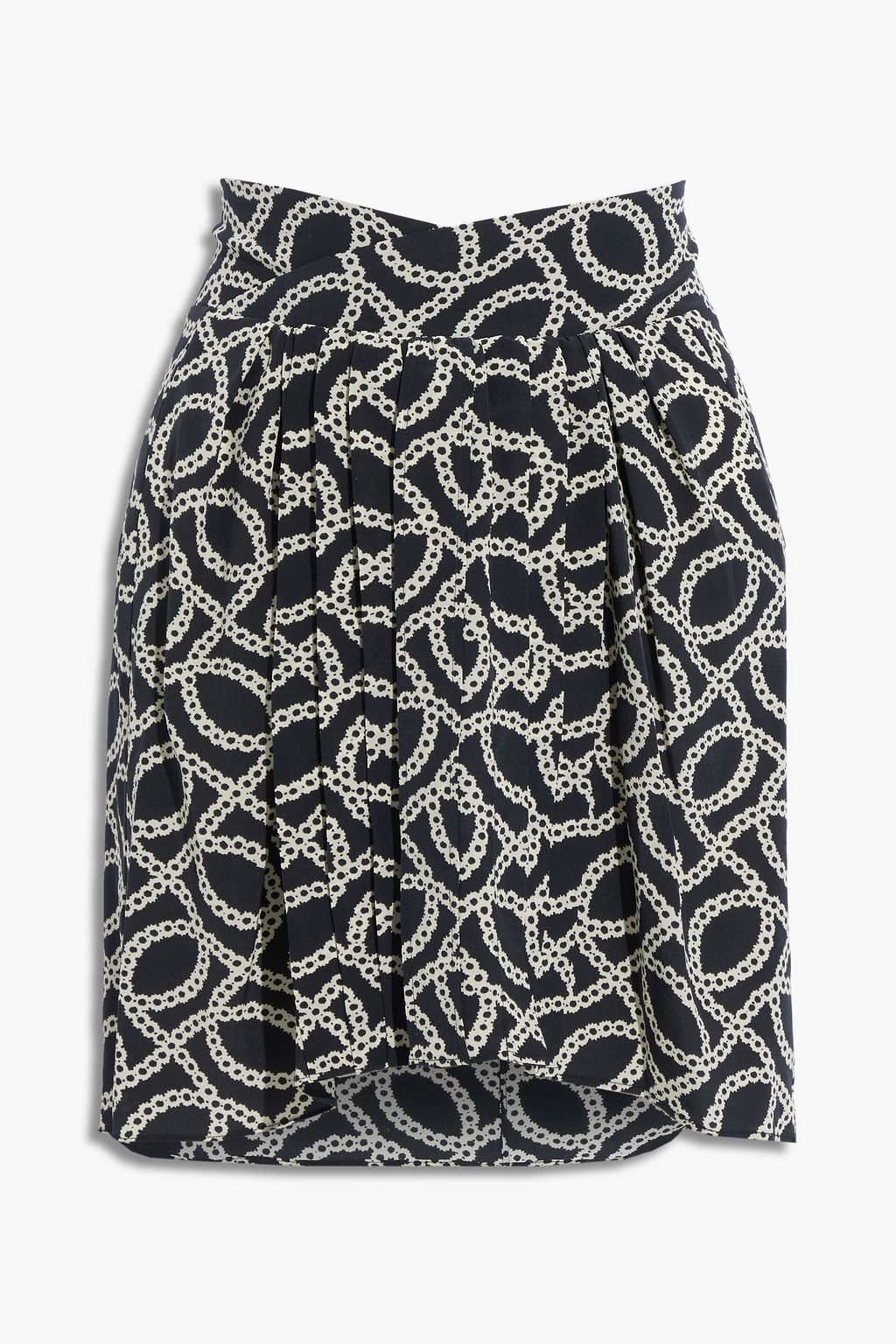 utålmodig reparatøren lommelygter ISABEL MARANT Pleated printed silk-blend mini skirt | Sale up to 70% off |  THE OUTNET