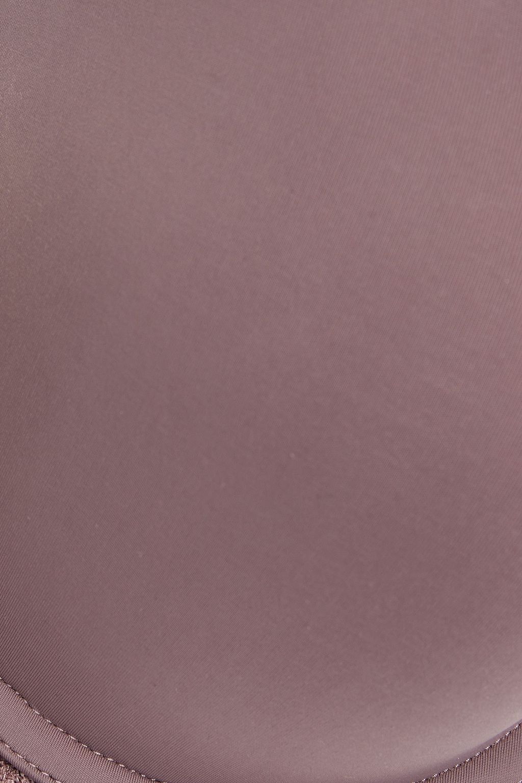CALVIN KLEIN Lace-trimmed stretch-jersey balconette bra