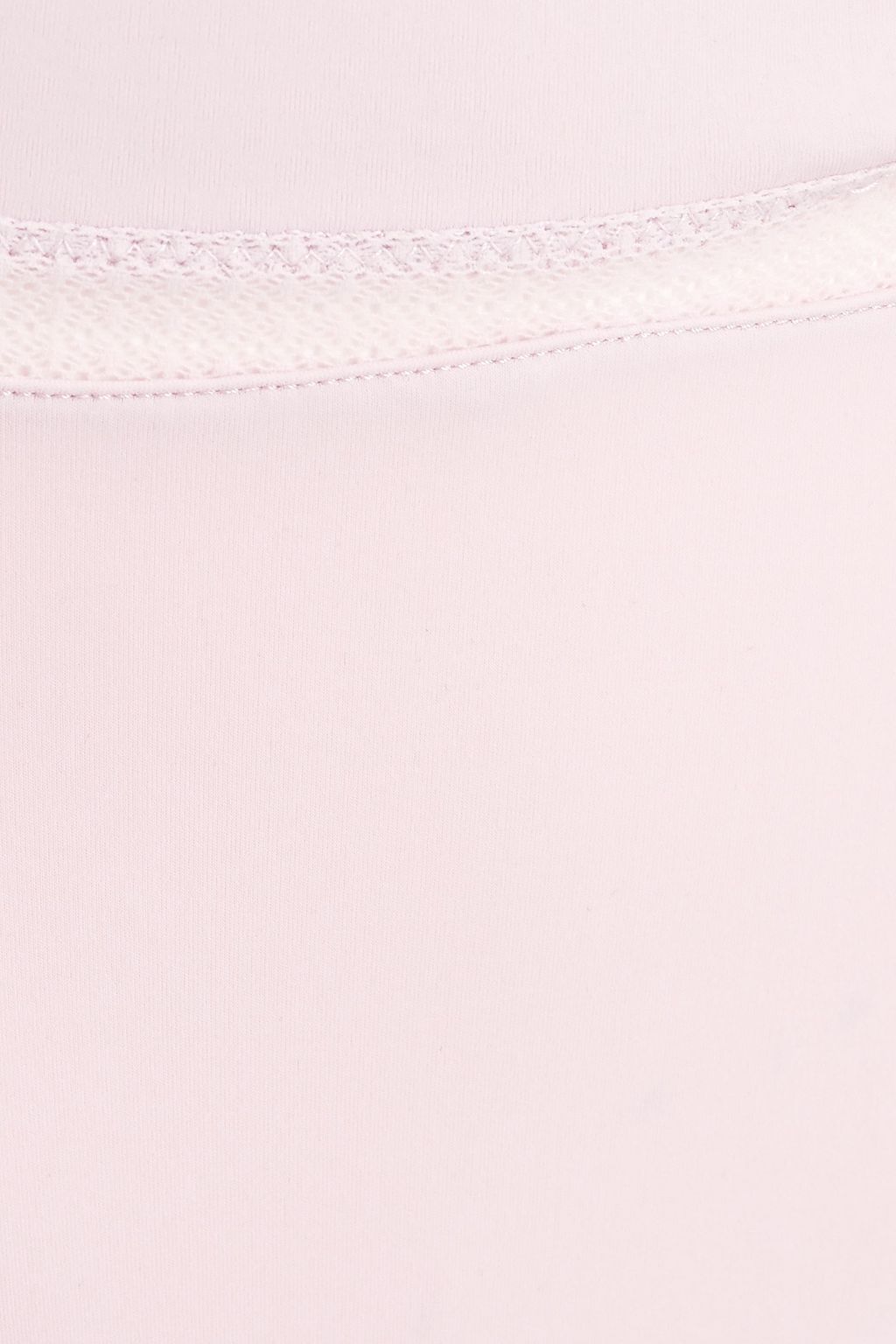 CALVIN KLEIN سروال داخلي رفيع متوسط الخصر من الجيرسيه المرن بحواف من الشبك