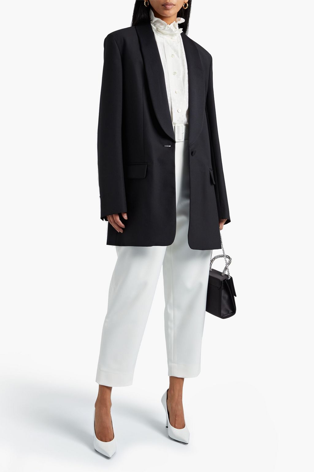 ROKSANDA Loretta wool-crepe blazer