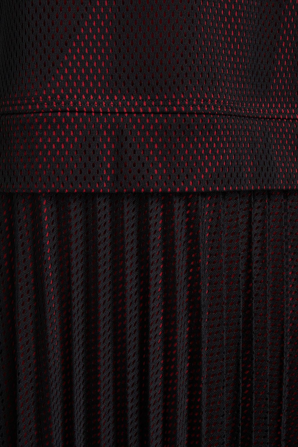 M MISSONI Pleated mesh midi dress