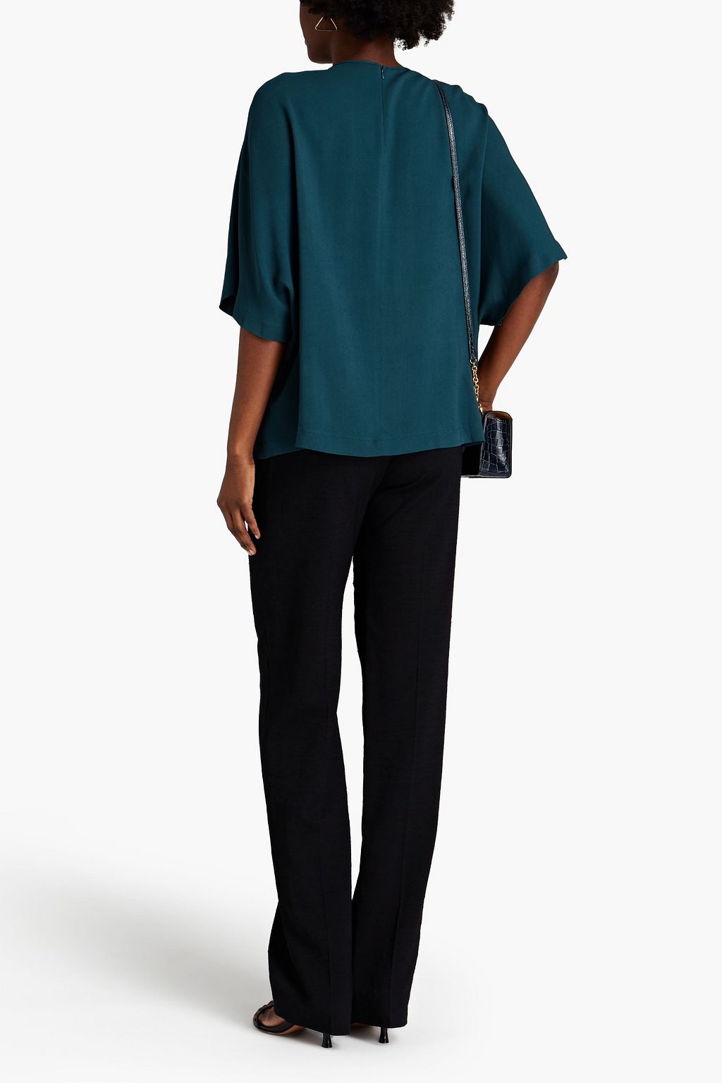 M MISSONI Stretch-crepe top