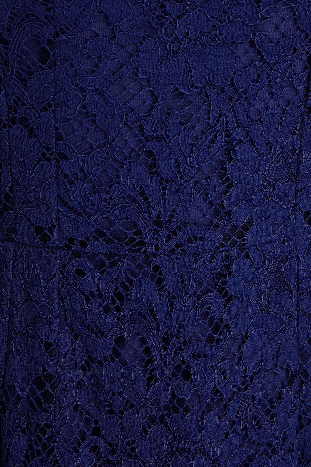 VALENTINO GARAVANI Bow-embellished cotton-blend corded lace dress