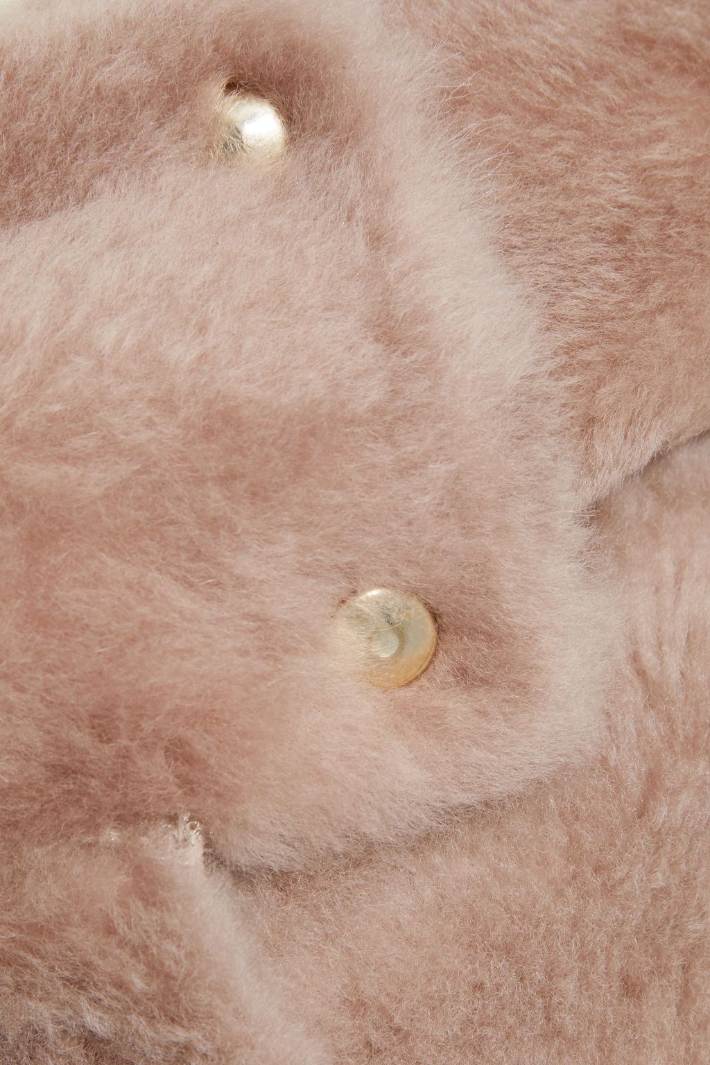 YVES SALOMON Shearling hooded coat