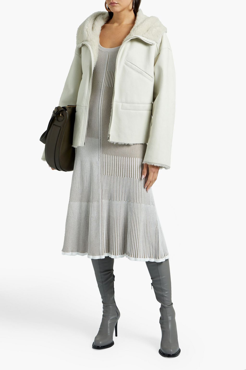 YVES SALOMON Shearling jacket