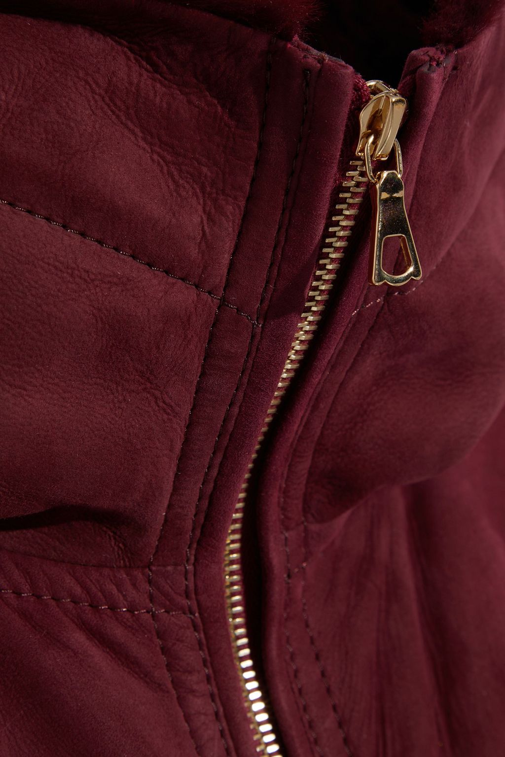 YVES SALOMON Shearling hooded jacket