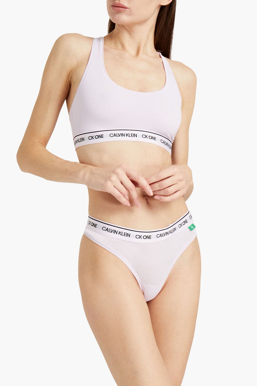 CK ONE CK One stretch-jersey bralette