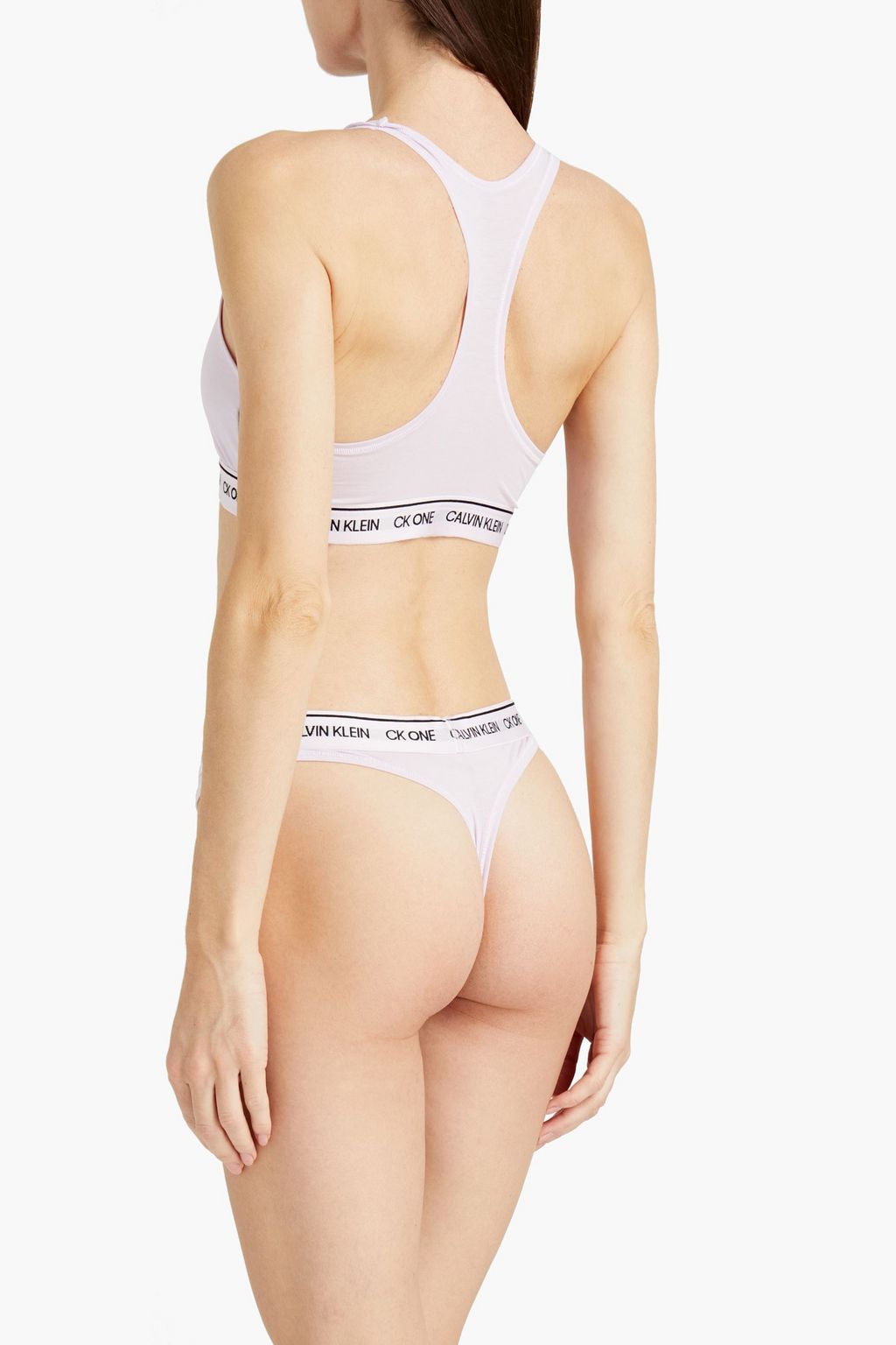 CK ONE Jersey low-rise thong