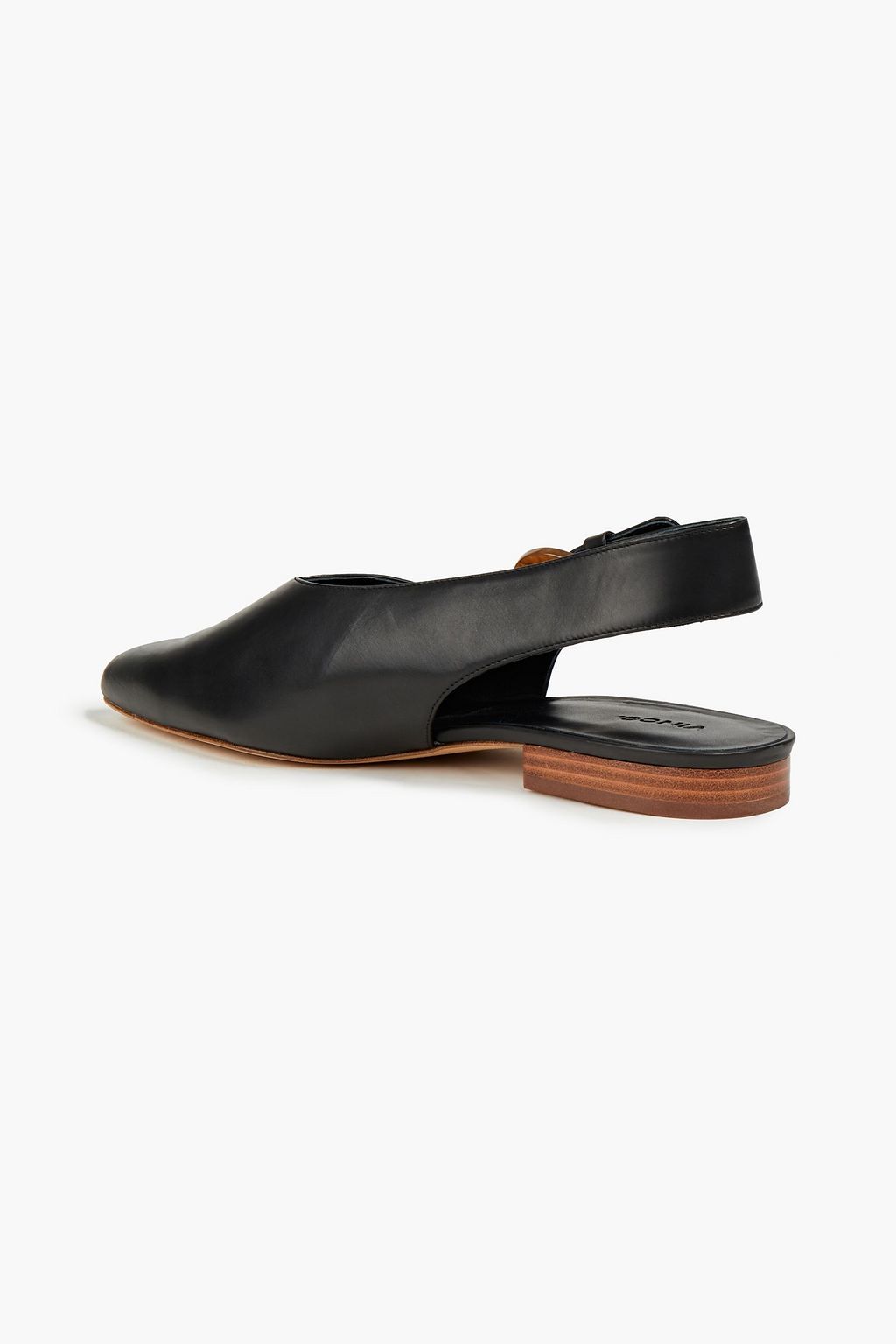 VINCE. Cecily leather point-toe flats