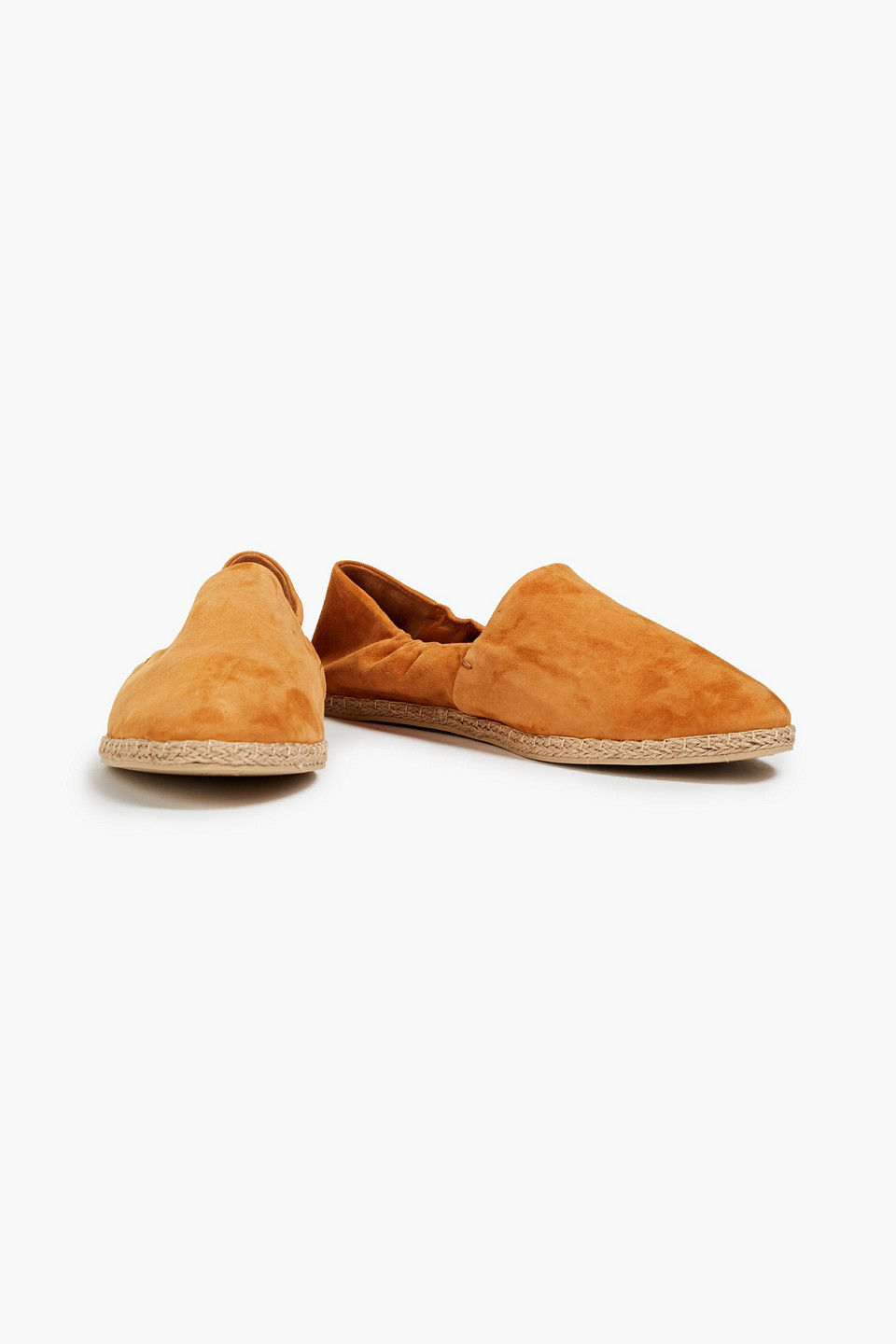 Vince Meryl Suede Espadrilles In Camel