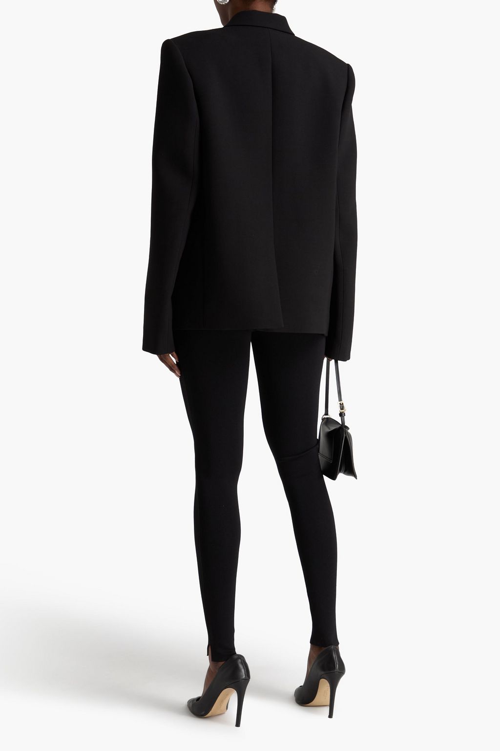 WARDROBE.NYC Double-breasted wool-felt blazer